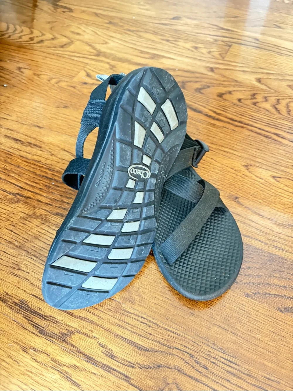 Chaco Kids Black Strappy Sandals